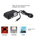 thumbnail image 1 of DC 9V 1A Power Supply Adapter, AC to DC 9V 100-240V Wall Power Supply US Plug, 1000mA Power Adapter Wall  Adapter with Green LED Indicator for Household Electronics, 1 of 8