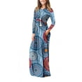 thumbnail image 7 of Aiyino Women's Sleeveless/Long Sleeve Plain Maxi Dresses Casual Long Dresses with Pockets, 7 of 7