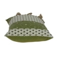 thumbnail image 4 of 20" x 6" x 14" Tropical Green Pillow Cover With Down Insert, 4 of 4