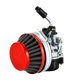 thumbnail image 3 of Cable de acelerador de gas para carburador de carreras rojo para motor de 2 tiempos de bicicleta motorizada ATV Quad 40 cc 50 cc 80 cc Ecomeon no, 3 of 4
