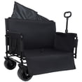thumbnail image 6 of 500lb Capacity 3-in-1 Folding Wagon w/Bench Seat-180L Storage&All-Terrain Wheels, 6 of 14
