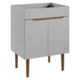 thumbnail image 2 of Modway Harvest 24" Bathroom Vanity Cabinet (Sink Basin Not Included) in Gray Walnut, 2 of 9