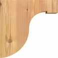 thumbnail image 3 of 3 1/2"W x 10"D x 10"H Del Monte Smooth Corbel, Western Red Cedar, 3 of 9