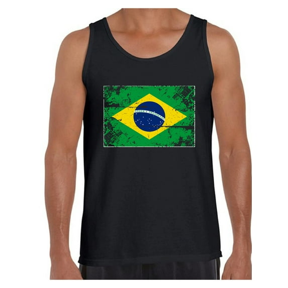 Awkward Styles Brazil Flag Tank Top for Men Brazilian Tanks Brazilian Men Gifts from Brazil Flag of Brazil Brazil Muscle Shirt Brazilian Tshirt for Men Brazilian Flag Gift Brazil Tank Top Brasil Tank