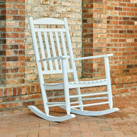 Shine Company Maine Porch Rocker - White
