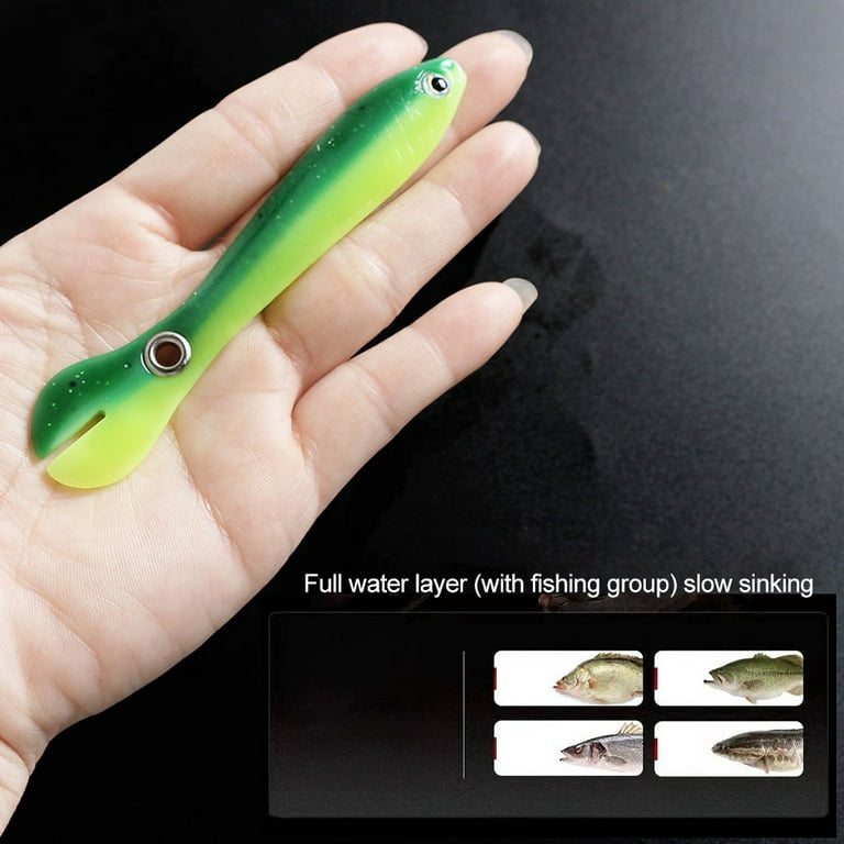 anna Soft Bionic Lure Fishing Lure Fishing Bionic Lures for Saltwater and  Freshwater 
