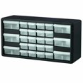thumbnail image 1 of Akro-Mils 26 Drawer 10126, Plastic Parts Storage Hardware and Craft Cabinet, (20-Inch W x 6-Inch D x 10-Inch H), Black, 1 of 18