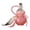 Pink, variant on Lynono Co.,Ltd Artistic Gradient Color Glass Gourd Shape Water Bottle With Weaving Handle 500Ml Liquor Flasks For JuiceTe-Decors