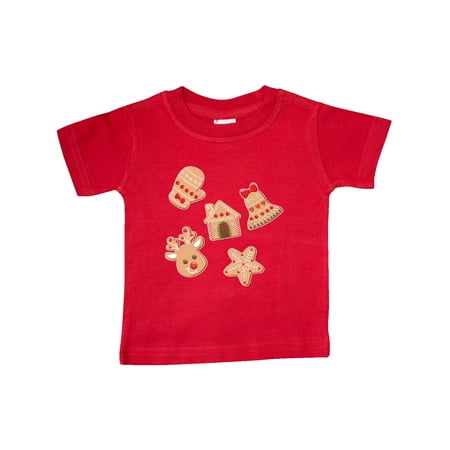 

Inktastic Christmas Gingerbread Cookies Gift Baby Boy or Baby Girl T-Shirt