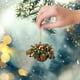 thumbnail image 5 of 1 Cesta Colgante de Navidad, Cesta de Madera para Colgar Adornos, Decoración Navideña de Madera para Colgar, Colgante para Árbol de Navidad., 5 of 6