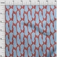 thumbnail image 3 of oneOone Rayon Red Fabric African Craft Projects Decor Fabric Printed By The Yard 56 Inch Wide, 3 of 4