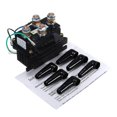thumbnail image 1 of 400A Winch Relay Solenoid DC 12V Car Vehicle ATV Truck With 6 Pattern Protection Caps 21X ,Easy to Use, 1 of 5