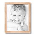 thumbnail image 2 of ArtToFrames 10" x 12" Hard Maple Wood Picture Frame, 10x12 inch Brown Wood Poster Frame (WOM-4879), 2 of 7