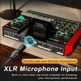 thumbnail image 6 of Tenlamp Podcast Mixer Audio mixer with 13-channel audio interface for mobile computer recording game streaming creation, 6 of 10