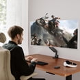 thumbnail image 3 of Soporte de Monitor MOUNTUP Negro para Pantallas Ultrawide con Brazo y Abrazadera en C/Base de Ojal, 3 of 8