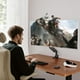 thumbnail image 3 of Soporte de Monitor MOUNTUP Negro para Pantallas Ultrawide con Brazo y Abrazadera en C/Base de Ojal, 3 of 8