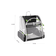 thumbnail image 2 of Mochila Back Pack Transportadora Mascota Grande Gris, 2 of 4