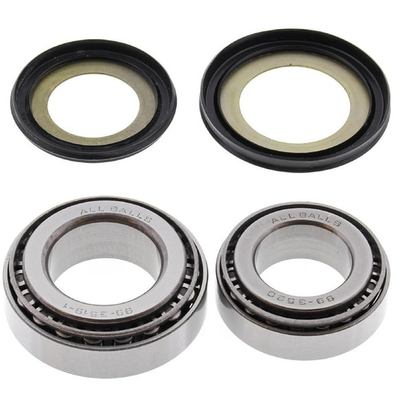 All Balls Steering Stem Bearing Seal Kit for Honda Motorcycles