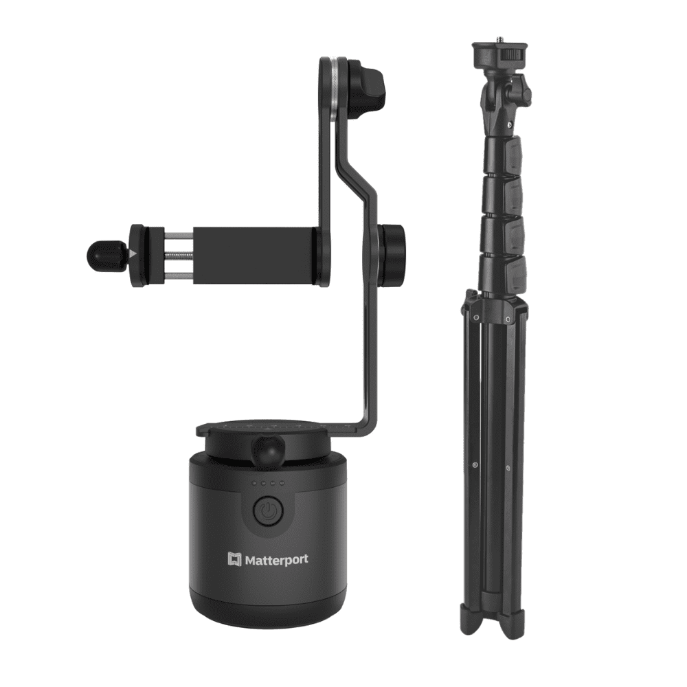 Matterport Axis Gimbal Stabilizer - Rotating Mount for Professional 3D 360 Scans with Portable and Foldable Tripod - Walmart.com