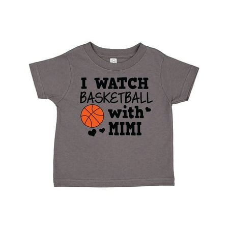 

Inktastic I Watch Basketball with Mimi Gift Toddler Boy Girl T-Shirt