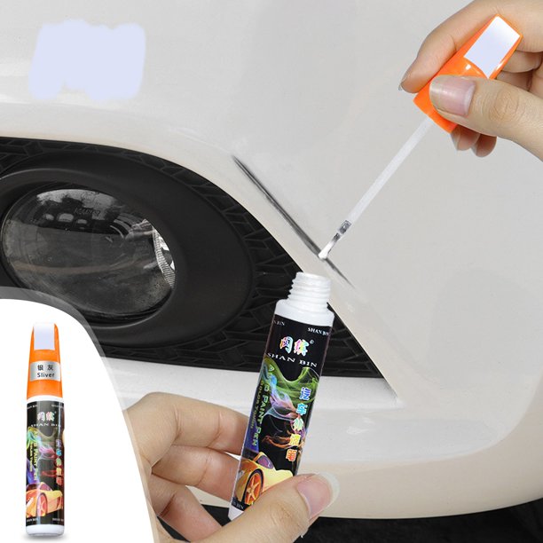 pstuiky Lápiz reparador de pintura automotriz reparación de rayones lápiz reparador para eliminar rayones de pintura automotriz líquido para rayones 12 ml