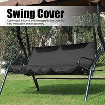 Outdoor Swing 3‑Seat Chair Waterproof Cushion Replacement for Patio Garden Yard