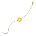 thumbnail image 1 of 14k Yellow Gold 7 inch Bracelet with Compass 7 in, 1 of 2