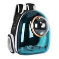 thumbnail image 1 of Transportín para Mascotas, Bolsa para Mascotas con Lados Rígidos, Mochila con Azul Yuyangstore Transportín de viaje para mascotas, 1 of 8