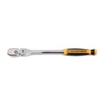 thumbnail image 1 of GEARWRENCH 1/4" Drive 120XP Dual Material Handle Flex Head Teardrop Ratchet | 81009XP, 1 of 6