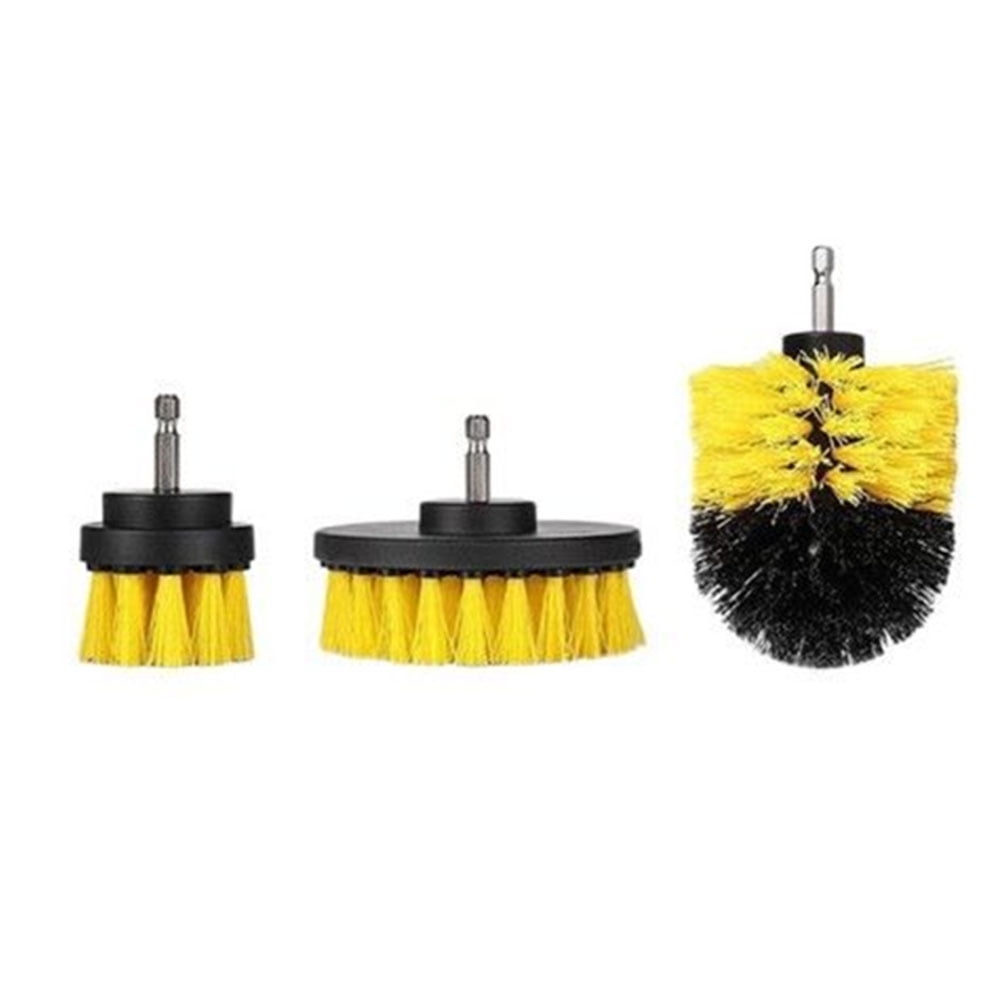 iayokocc 3Pcs 23.54 Inch Drill Brush Tile Power Scrubber Tub Cleaning Brush for Electric Drill in Nepal at NPR 7946 Rating 5
