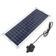 thumbnail image 1 of Solar Water Pump Kit, Solar Powered Moving Water 30W Power Wide Application High Efficiency Solar Fountain Pump with Panel  for Fish, 1 of 8