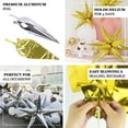 thumbnail image 4 of Efavormart 36 Pack | Metallic Gold DIY Mylar Foil Starburst Cone Balloons, 3D Explosion Star Party Balloons Kit - Customizable, 4 of 11
