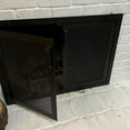thumbnail image 4 of Fireplace Screen With Doors, Custom Made To Fit Your Fireplace, Simple Screen Design, Made in USA (53"W x 20"H), 4 of 5