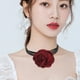 thumbnail image 5 of KAKOWELY Collar de rosas para colgar en el cuello, gargantilla decorativa, collar romántico de cadena para el cuello, joyería para mujer, 5 of 5