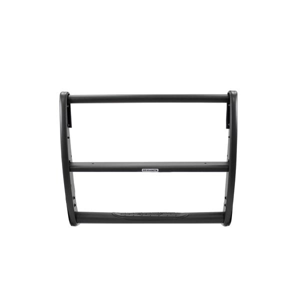 Convient 2021-2024 Ford F-150 Go Rhino Grille Guard 3298T Série 3100 StepGuard; Texturé; Noir; Acier Doux; Sans Protection de Brosse; Sans Plaque de Glissement; avec Plaque de Marche