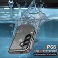 thumbnail image 2 of Funda impermeable Cozycase para Samsung Galaxy S25 negra, 2 of 8