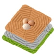 thumbnail image 2 of Cathoe Washable Chicken Nesting Pads for Laying Eggs Nesting Box Pads for Chickens Durable Chicken Bedding for Coop Poultry, 2 of 5
