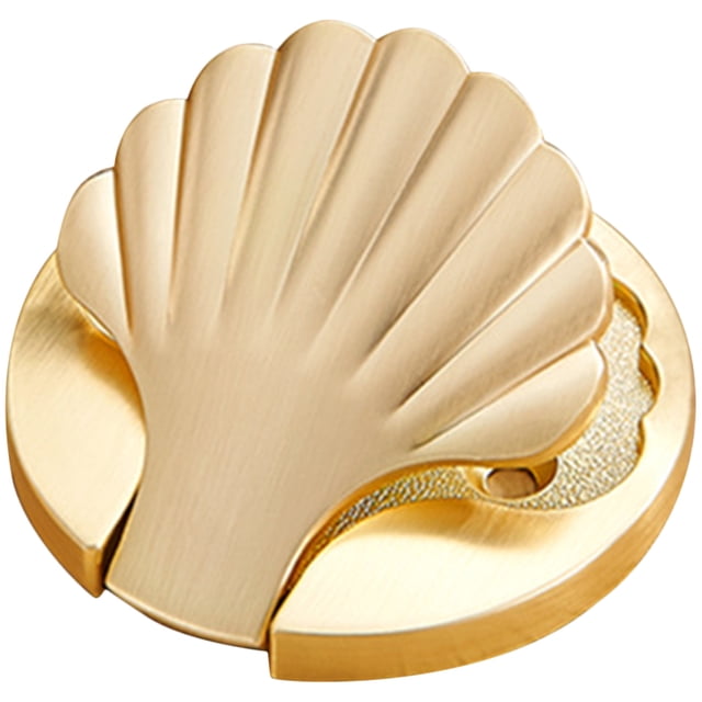 Dresser Knob Shell Shape Cabinet Drawer Handle Small Cupboard Pull Furniture Metal Pull