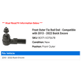 thumbnail image 2 of Front Outer Tie Rod End - Compatible with 2013 - 2022 Buick Encore 2014 2015 2016 2017 2018 2019 2020 2021, 2 of 2