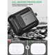 thumbnail image 4 of Yanonmyfd  for Airpods Pro 3 Case with Lock Clip, Rugged Apple Airpods Pro 3rd Generation Cover 2025 Men Women, Armor Shockproof iPod Pro3 Gen Protective Hard Shell with Carabiner&Cleaner kit, Black, 4 of 20
