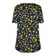 thumbnail image 5 of Camisetas Casuales de la Mujer Moda Diaria No Posicionamiento Impreso Manga Corta Cuello Redondo Camiseta Superior, 5 of 5