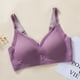 thumbnail image 1 of Ropa interior de látex con tiras de gelatina degradadas para mujer, anillo de acero sin costuras, chaleco deportivo de una pieza para dormir, sujetador fino, 1 of 1