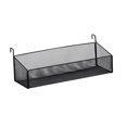 thumbnail image 3 of Estante de cabecera, cesta de almacenamiento colgante multifuncional, estantes flotantes, organizador de pared de oficina para , pañuelos y grande negro, 3 of 8