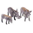 thumbnail image 1 of 1 Set/3pcs Lifelike Animal Wild Boar Model Mini Farm Decor Wild Boar Statue Toy, 1 of 8