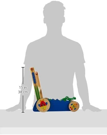 melissa & doug chomp and clack alligator push toy