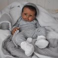 thumbnail image 1 of Muñeca Reborn WOOROY Lanny Black Boy de 50 cm con ropa y acceso., 1 of 6