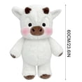 thumbnail image 3 of Highland Cow Stuffed Animal Weighted Stuffed Animal, Adorable Furry Soft Toy - Stress Relief Emotional Comfort Gift For Kids Adults, 23.7IN, 3 of 6