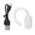 thumbnail image 2 of Open Ear Earbuds, Adjustable BT Earpiece, V5.3 HiFi Stereo Sound Headphones, Single Ear BT Cell Phone Headsets Type C Rechargeable for  & IOS, 2 of 7