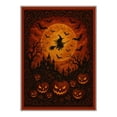 thumbnail image 2 of GENIMO 5'x7' Halloween Area Rug for Living Room, Washable Non Slip Soft Modern Graphic Indoor Rug for Bedroom Dining Room Home Office, Burnt Orange, 2 of 6