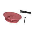 thumbnail image 4 of Plato de topper de , plato de montaña de topper de vaso de vino reutilizable para barcos para botes Rojo, 4 of 8